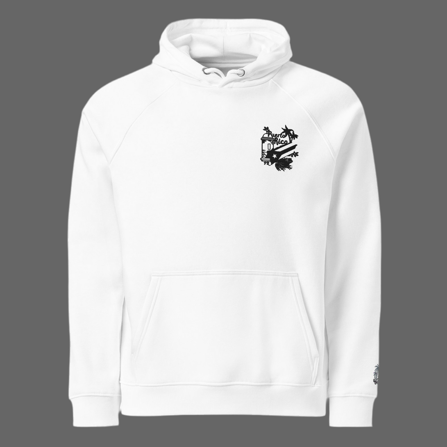 Unisex eco raglan hoodie