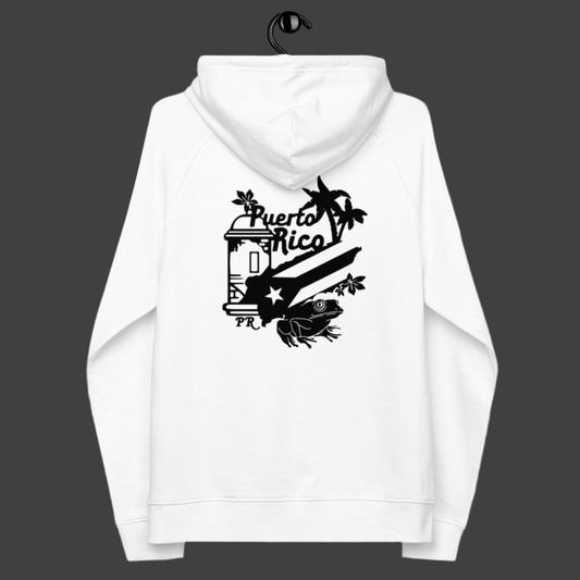 Unisex eco raglan hoodie