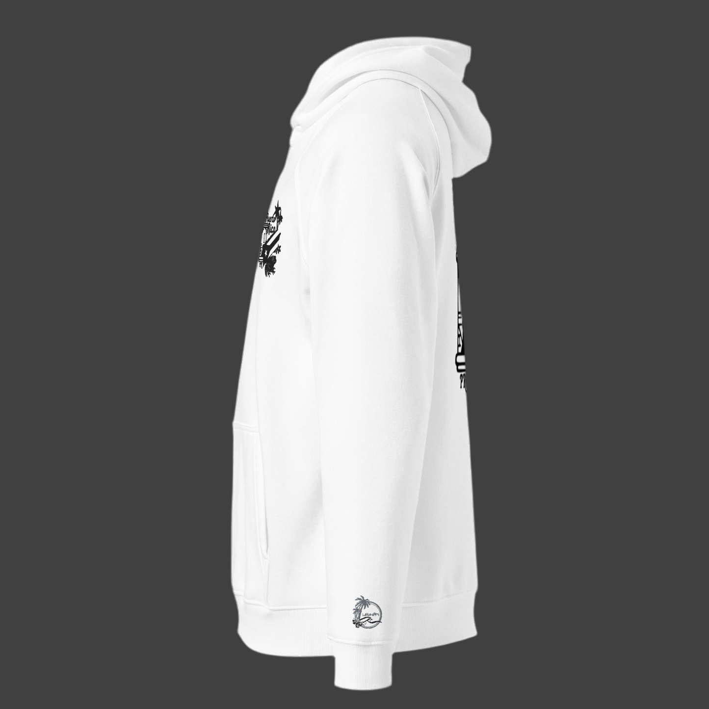 Unisex eco raglan hoodie