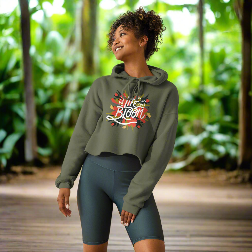 Women's Crop Hoodie